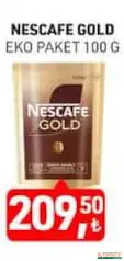 NESCAFE GOLD ÇÖZÜNEBİLİR KAHVE 100 G fiyat ve kampanya bilgisi